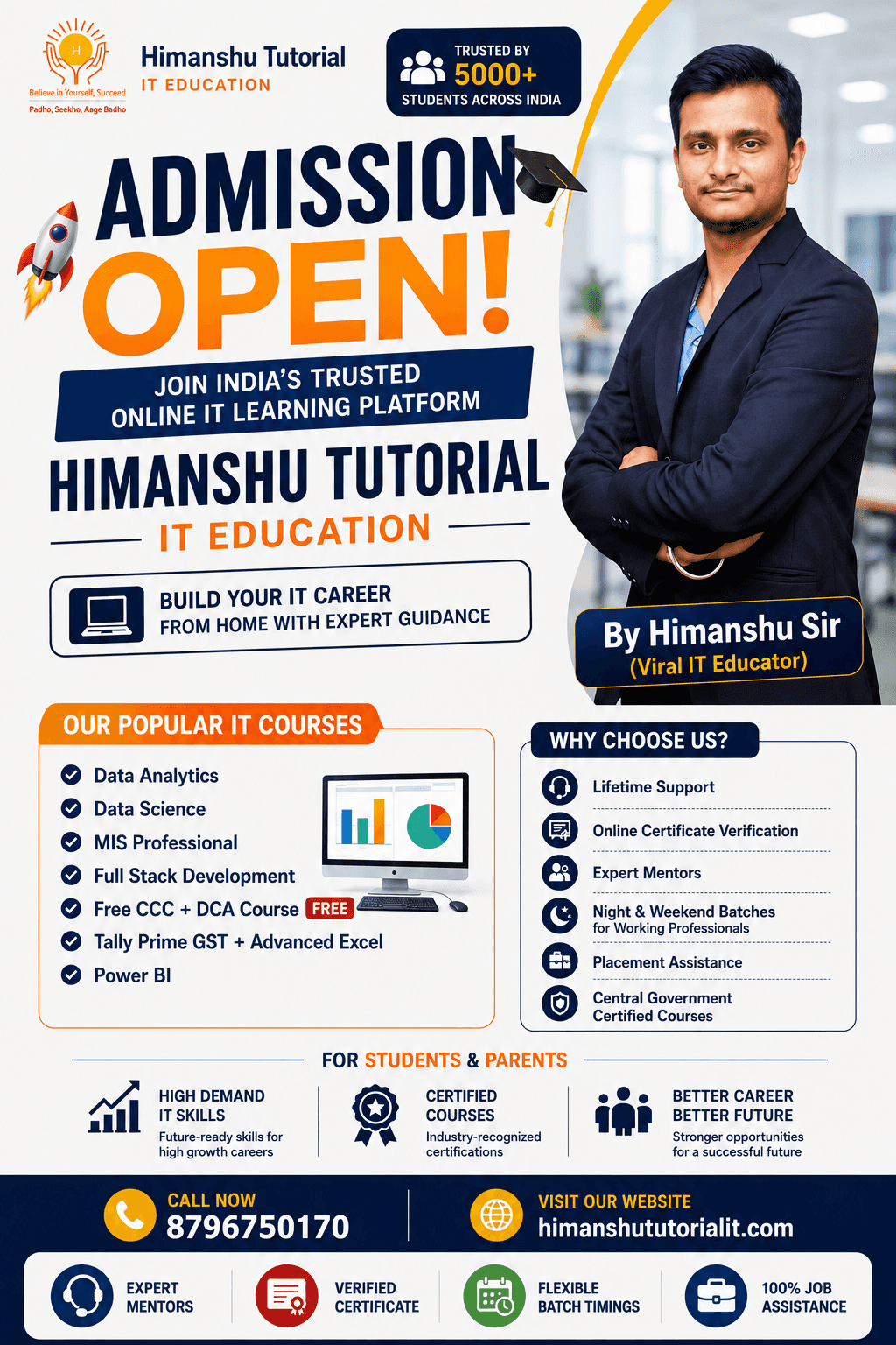 Himanshu Tutorials | Premium IT Education & Skill Development